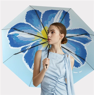 Parasols à fleurs